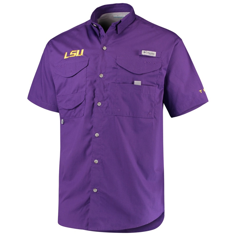 Columbia pfg LSU tigers polo